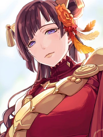 红花的目光