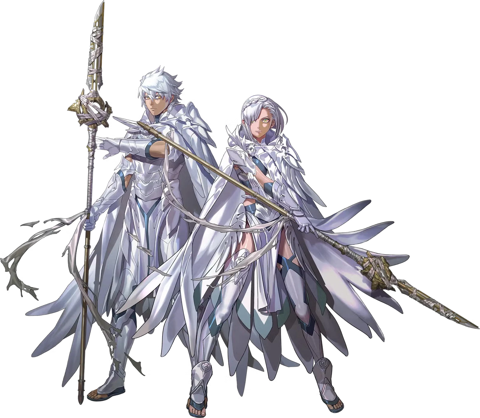 救世主(默认名伊修玛尔):男女两种外观